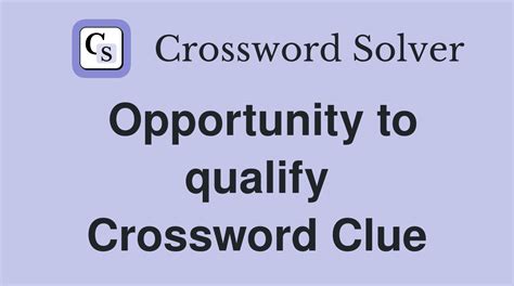 crossword clue qualified|qualify make eligible crossword clue.